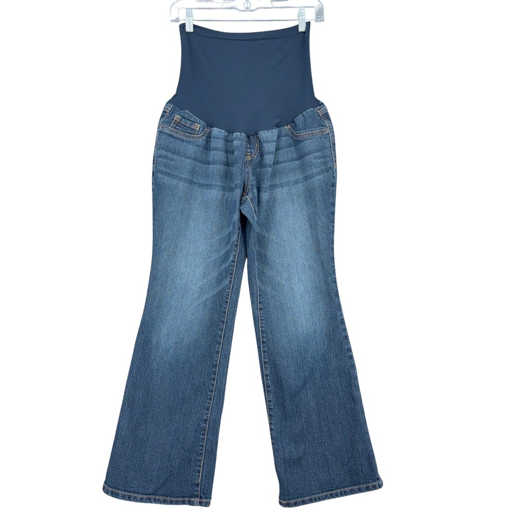 Indigo Blue Secret Fit Belly Maternity Jeans Women PL Cotton Blend Blue
